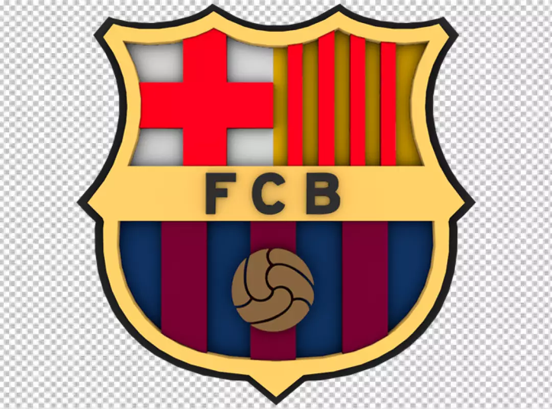 Free Premium PNG The most famous team Barcelona logo