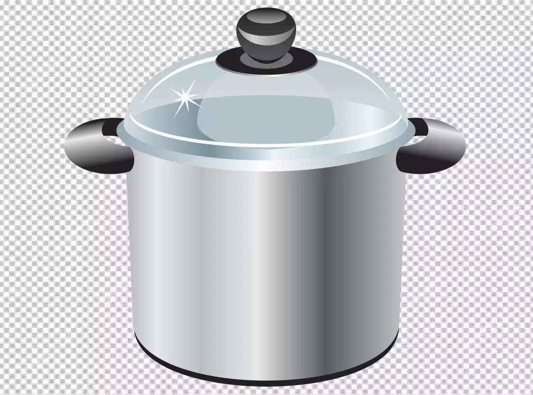 Free Premium PNG frying pan  side view realistic PNG