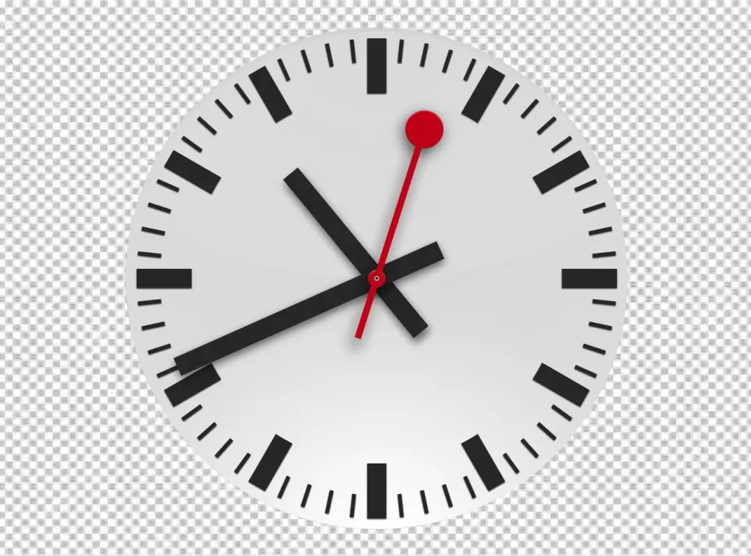 Free Premium PNG Close-up of clock over png background