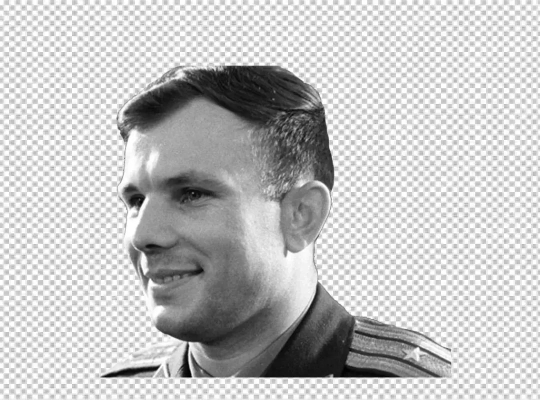 Free Premium PNG Soviet cosmonaut and space pioneer