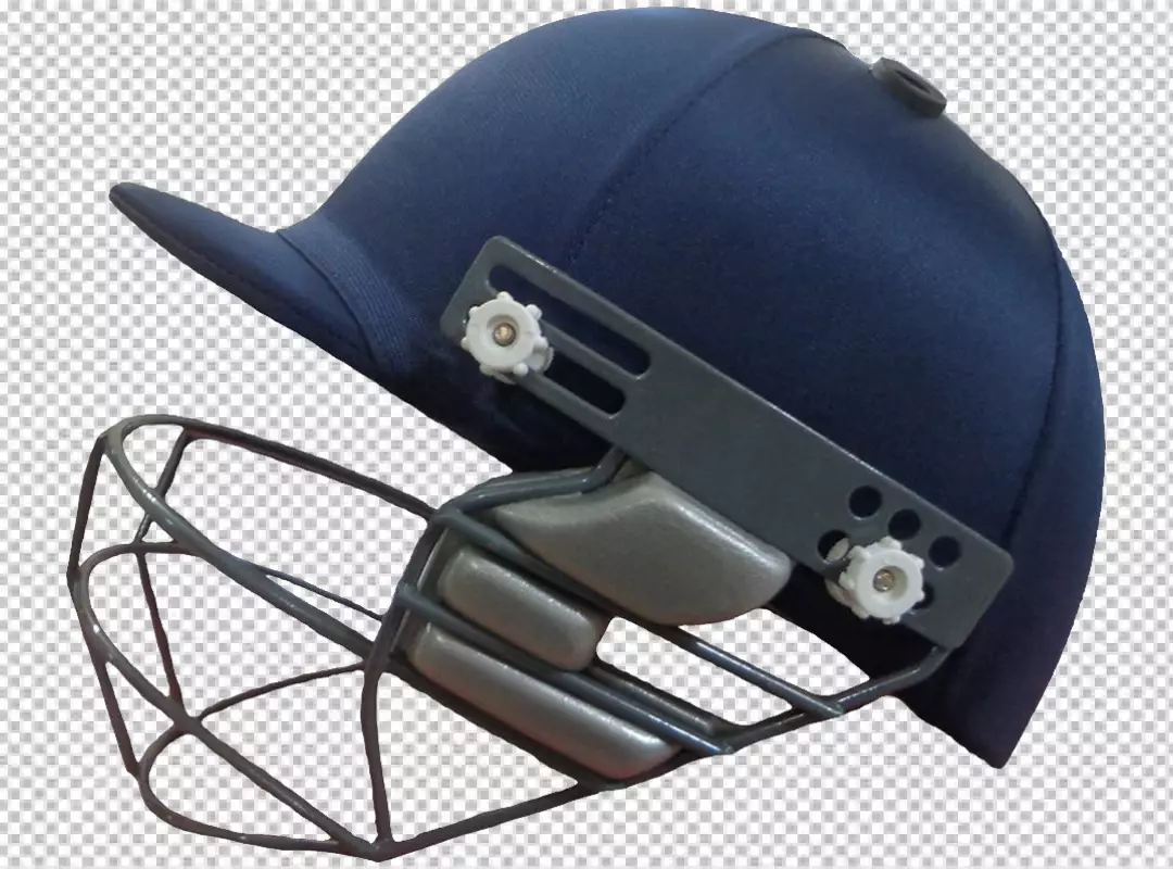 Free Premium PNG Cricket helmet isolated on transparent 