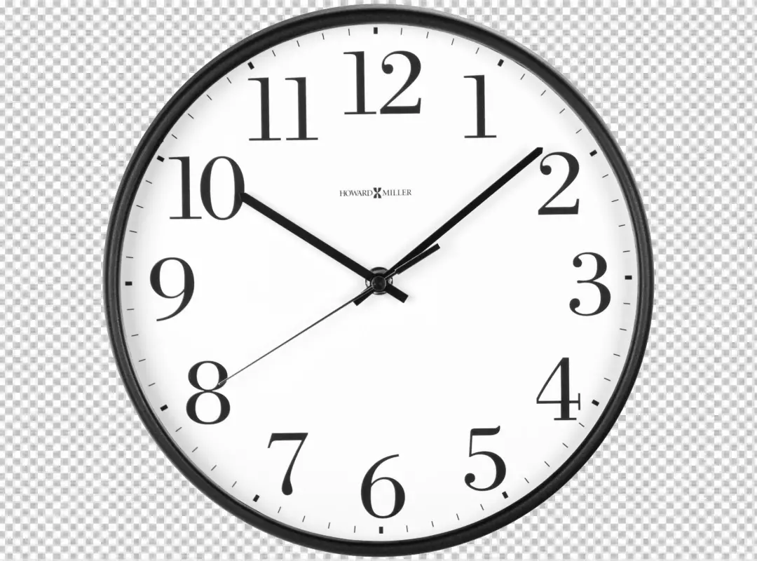 Free Premium PNG Wall clock isolated