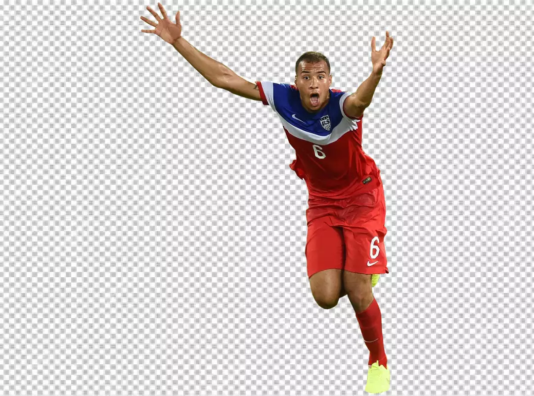 Free Premium PNG John Brooks football Player