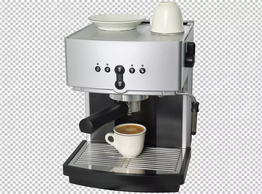 Free Premium PNG coffee machines  commercial settings from classic espresso bars to modern coffee chains