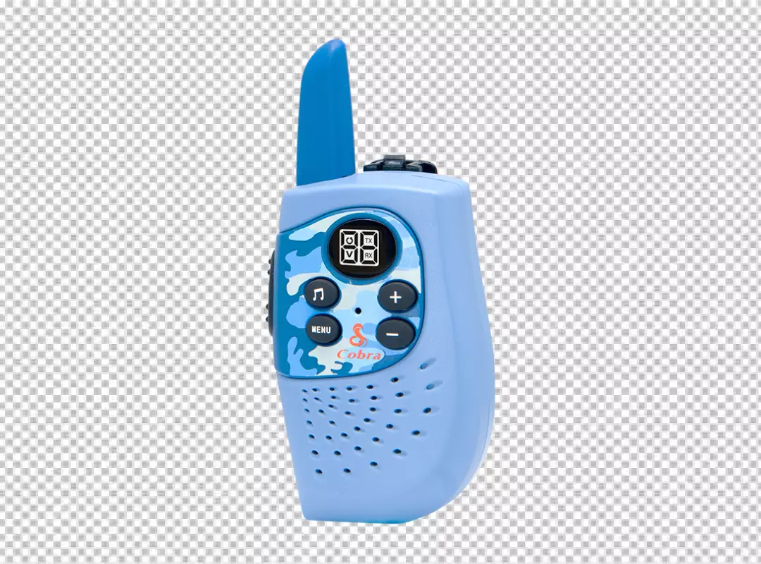 Free Premium PNG Modern professional walkietalkie isolated on transparent BG PNG