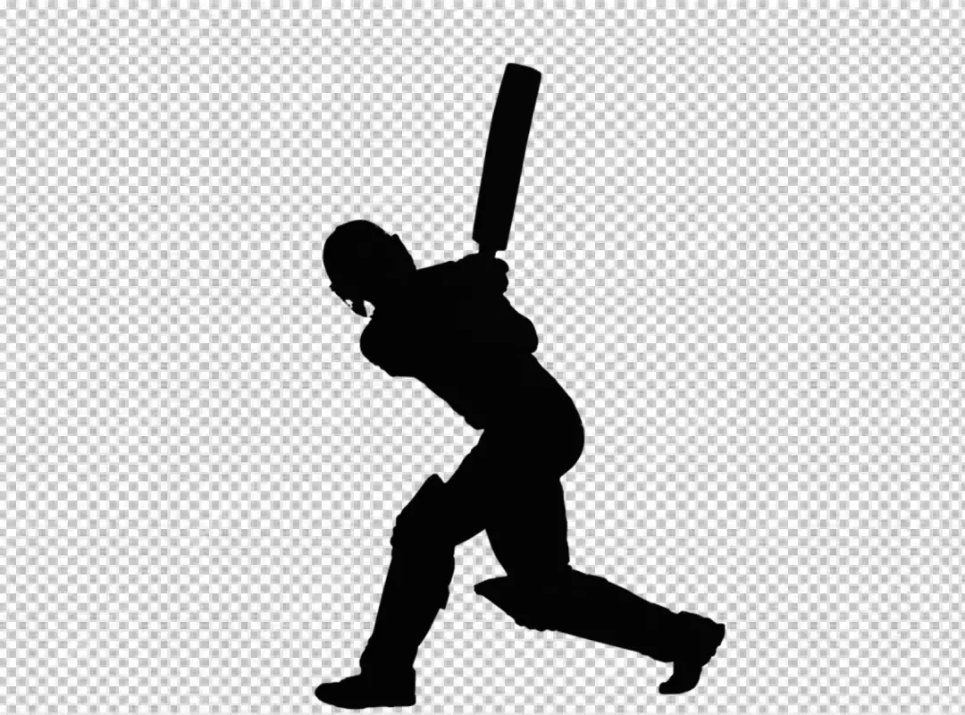 Free Premium PNG A cricket player PNG