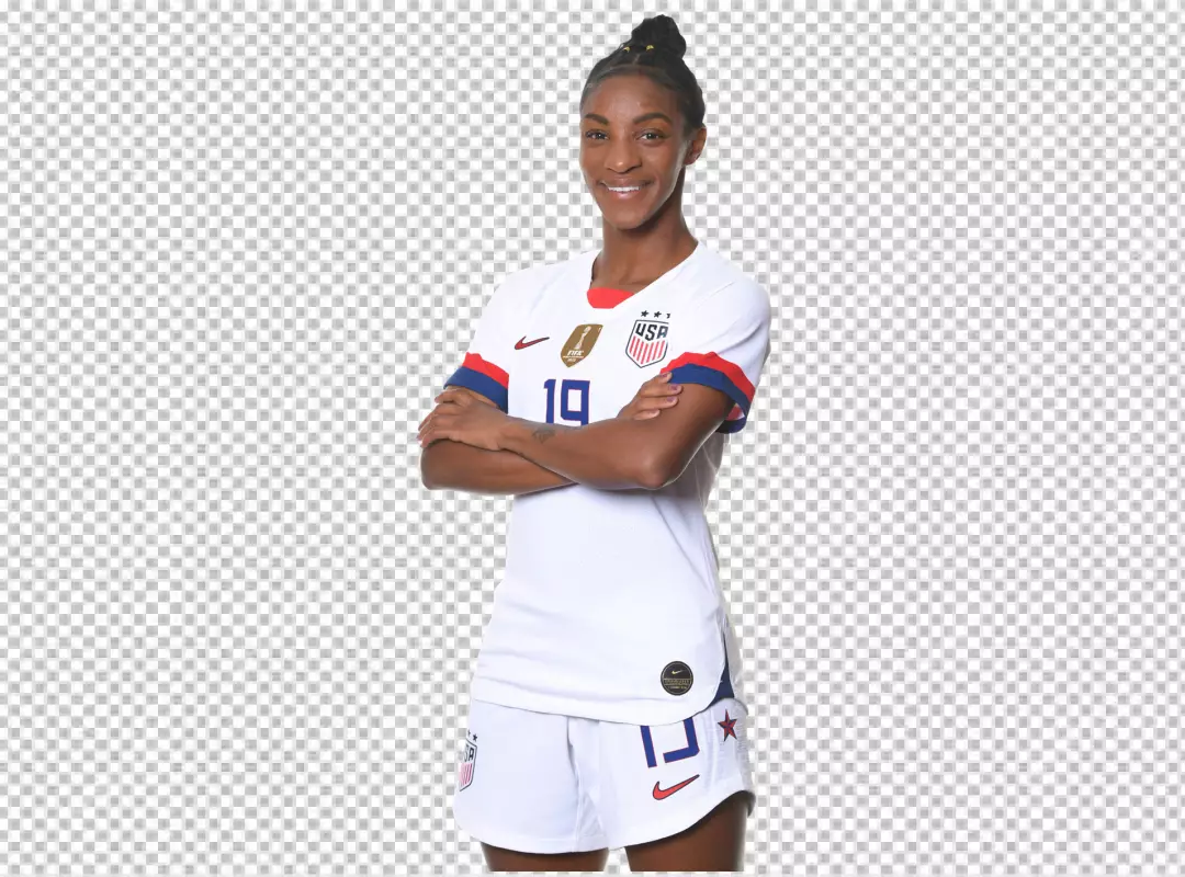 Free Premium PNG Crystal Dunn give beautiful Luke like this model