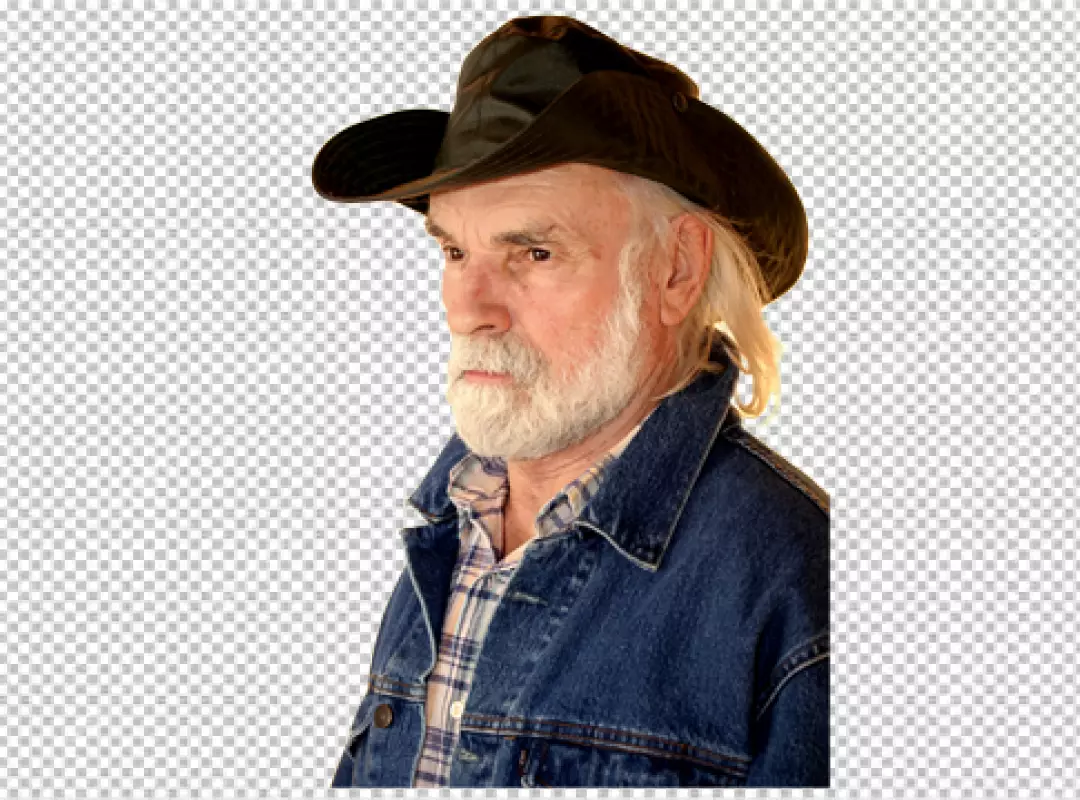 Free Premium PNG Real men cowboy transparent background 