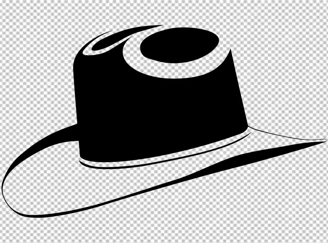 Free Premium PNG Fedora hats arrangement in studio