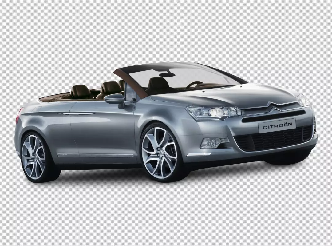 Free Premium PNG Roof open citroen car transparent background png