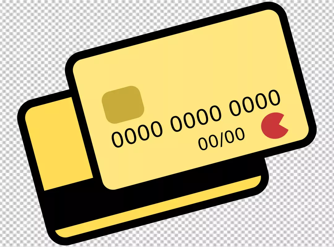 Free Premium PNG  credit cards on transparent background PNG