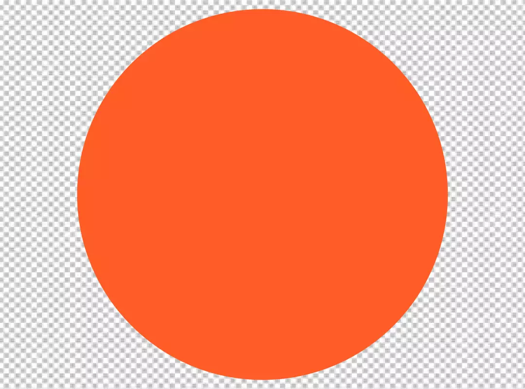 Free Premium PNG Orange color circle transparent background