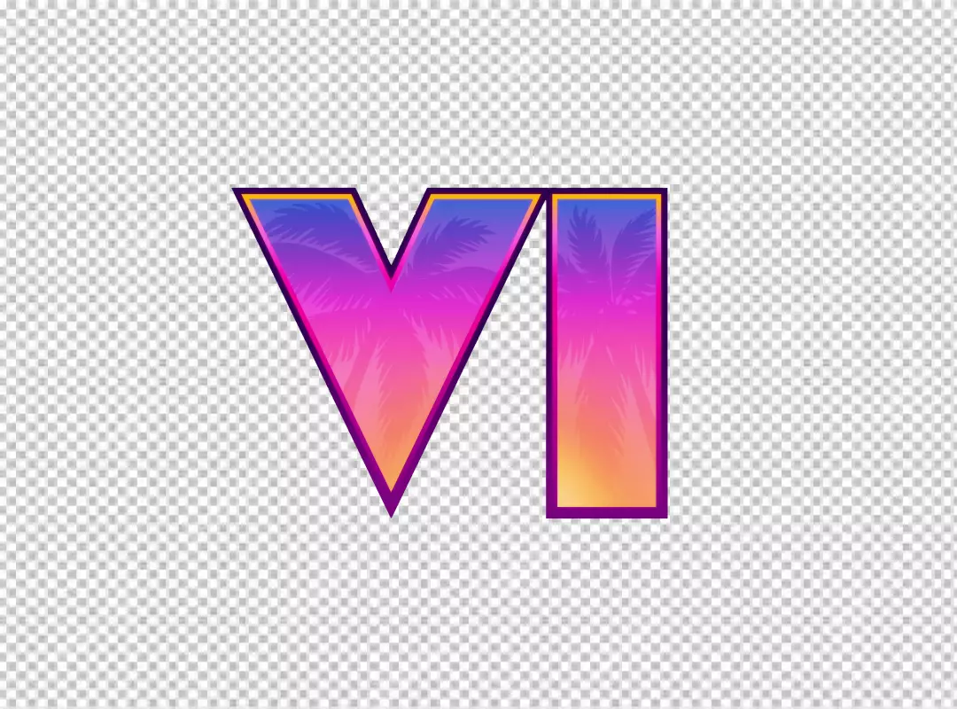 Free Premium PNG Grand Theft Auto VI Logo Symbol Icon PNG