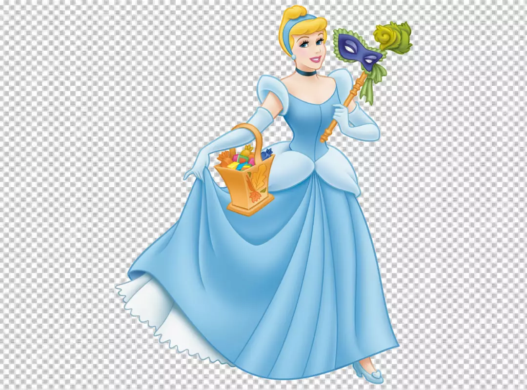 Free Premium PNG Cinderella cartoon