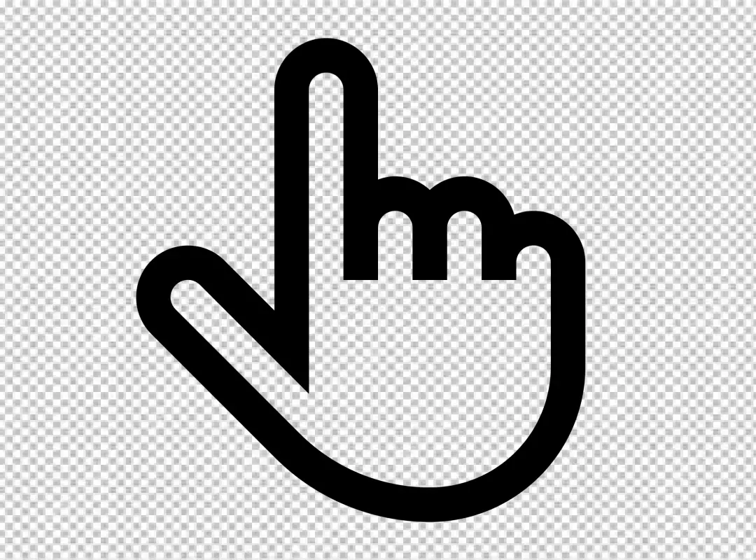 Free Premium PNG Cursor and finger collection PNG