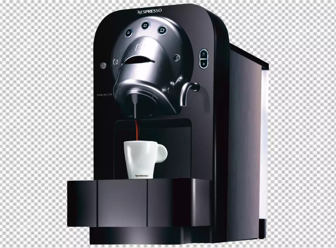 Free Premium PNG Coffee machine making a perfect cup PNG