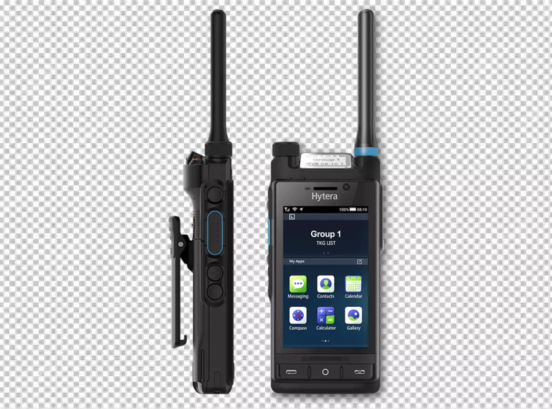 Free Premium PNG Walkie talkie on transparent BG