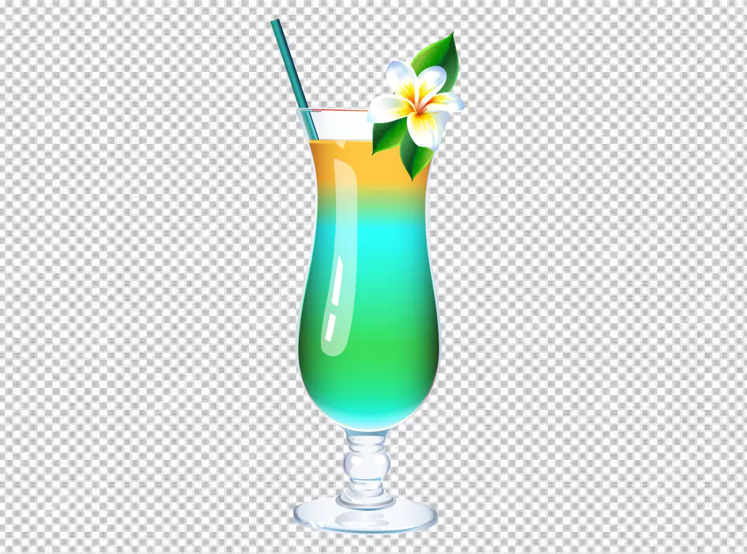 Free Premium PNG PNG Futuristic brightly colored glass with soda 