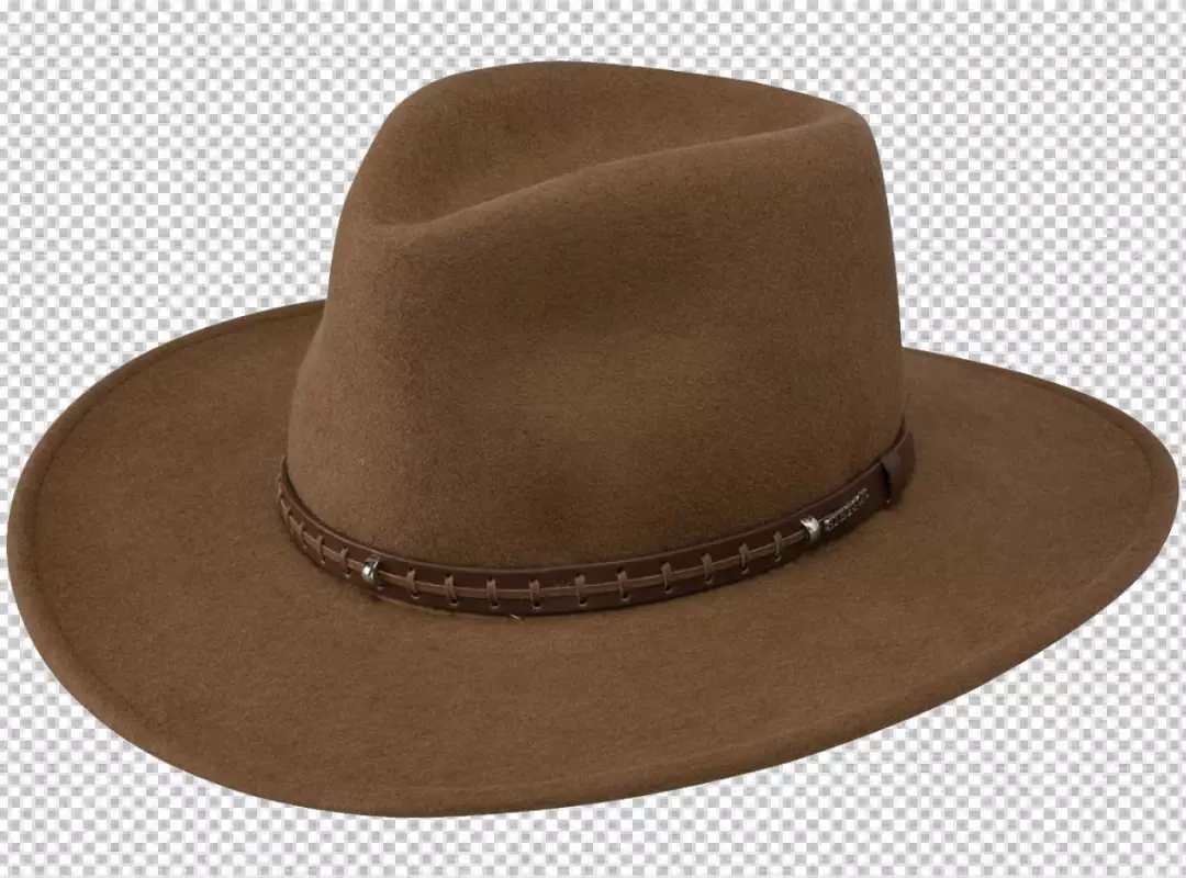 Free Premium PNG Brown cowboy hat isolated on 