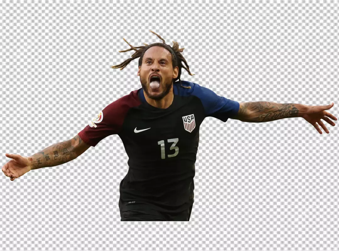 Free Premium PNG Jermaine Jones American football Player