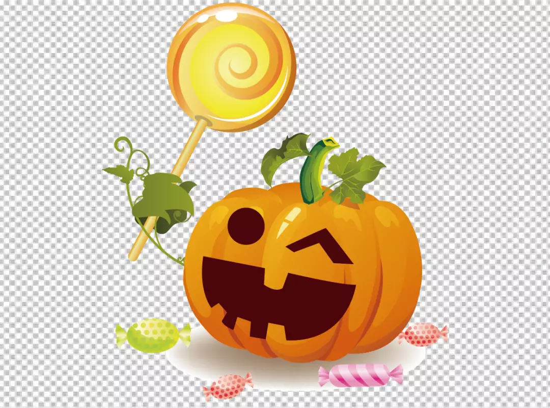 Free Premium PNG Halloween Jack o lantern Pumpkin