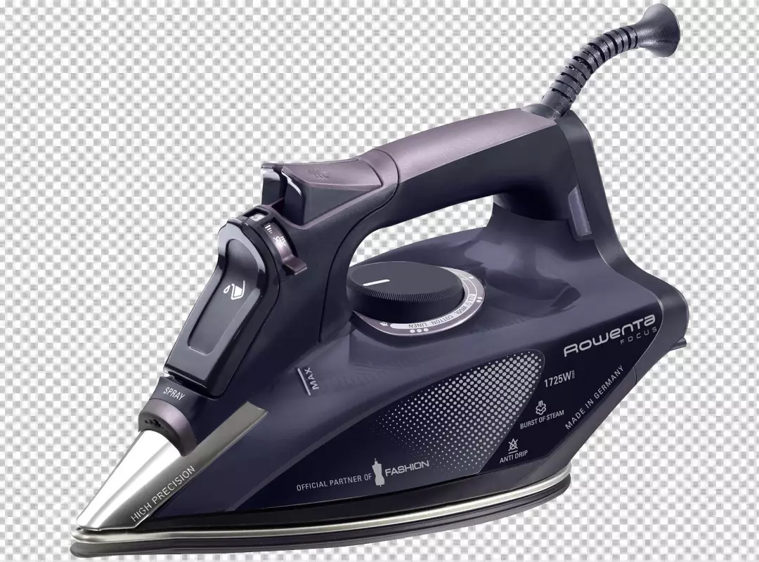 Free Premium PNG Clothes iron isolated on transparent background PNG