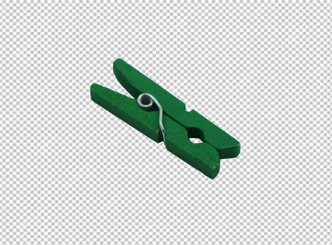 Free Premium PNG Closeup image of green clothespins