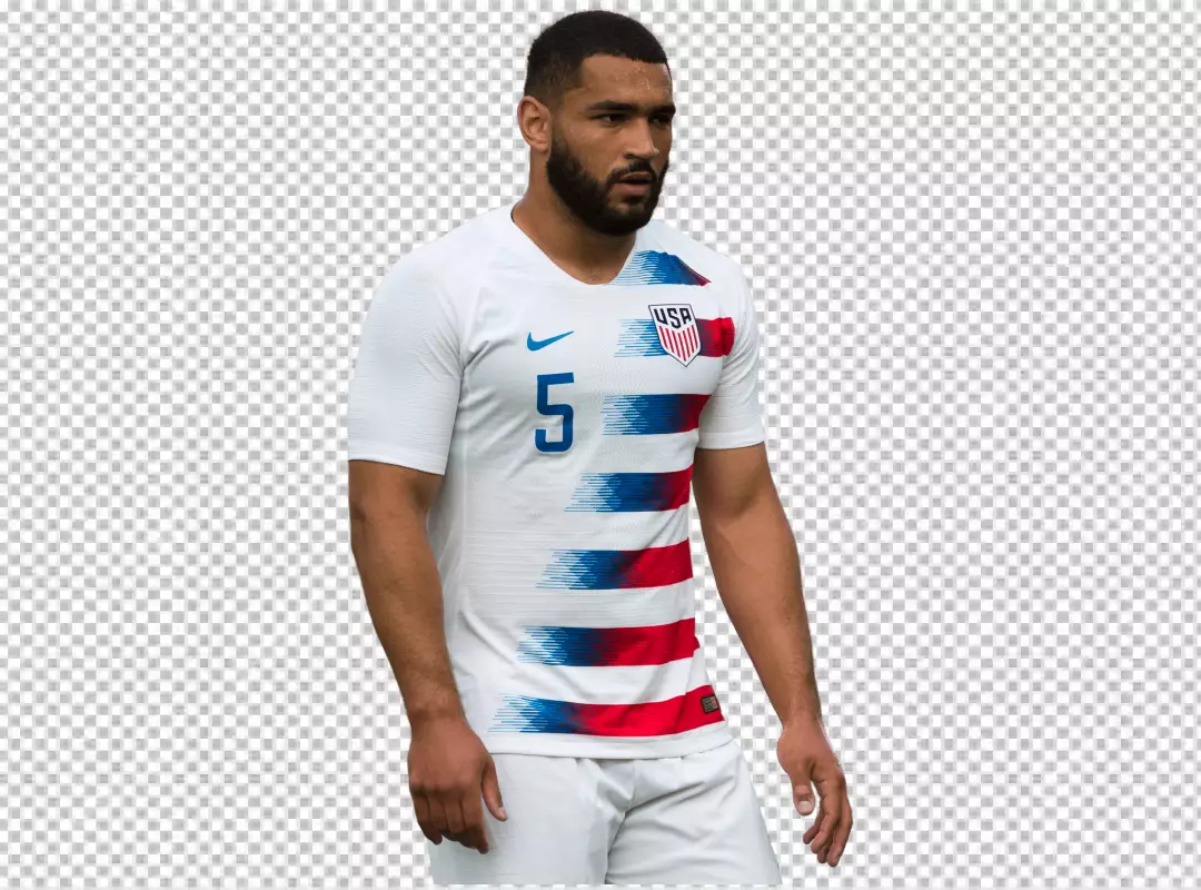 Free Premium PNG Cameron Carter-Vickers USA football player