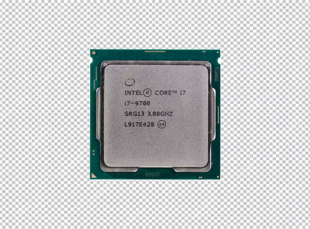 Free Premium PNG CPU Isolated on transparent 