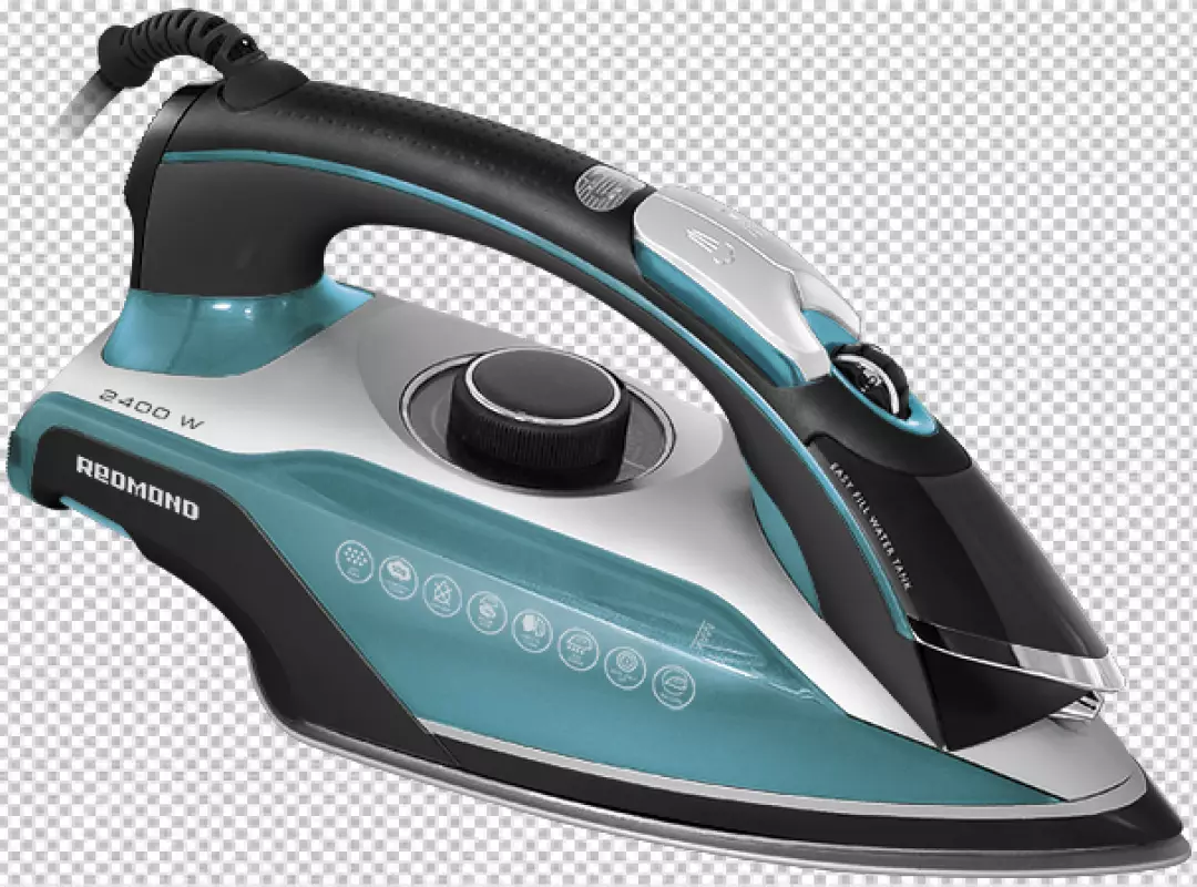 Free Premium PNG Clothes iron isolated on transparent PNG