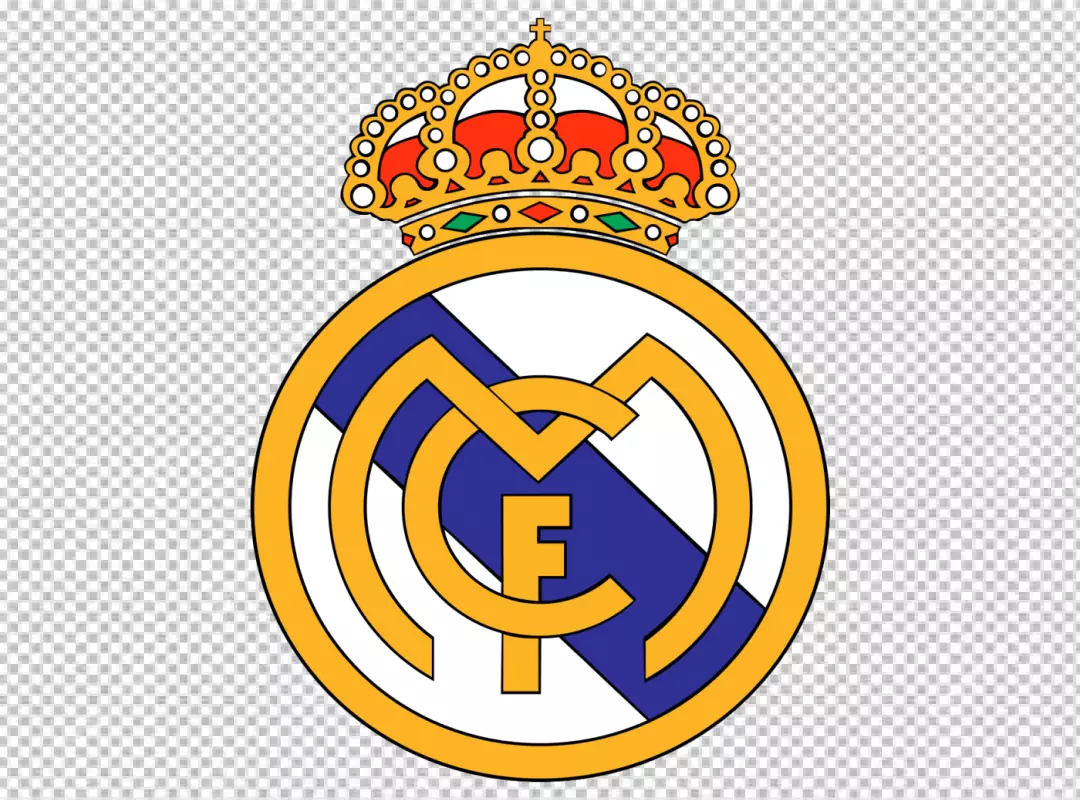 Free Premium PNG Real Madrid foodball team Logo