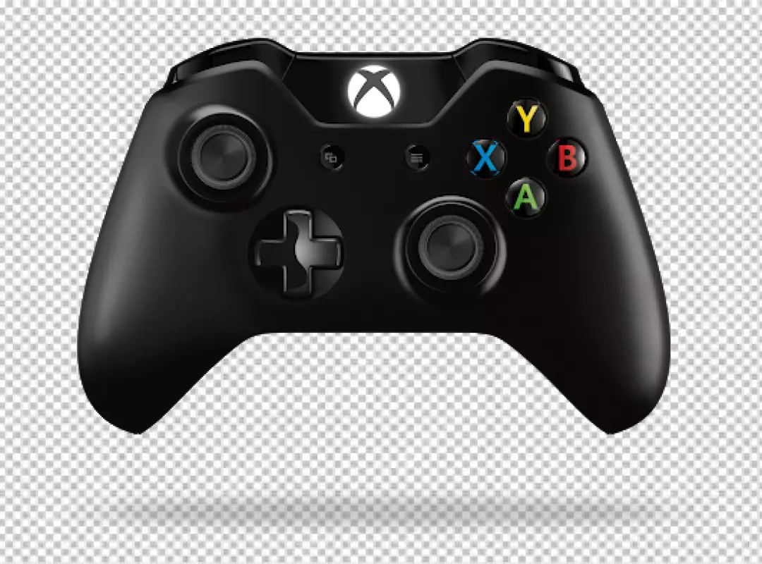 Free Premium PNG Xbox One black Joystick Gaming Essentials Sleek Design