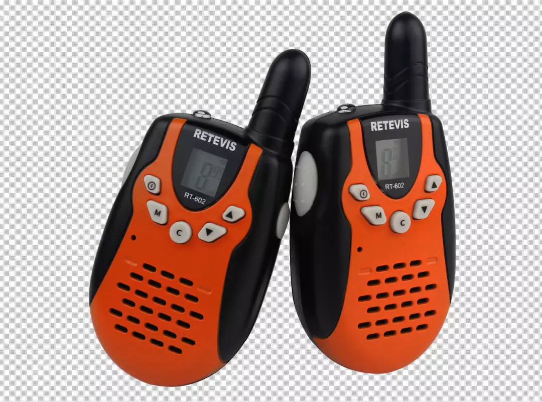 Free Premium PNG Red Walkie talkie transparent background 