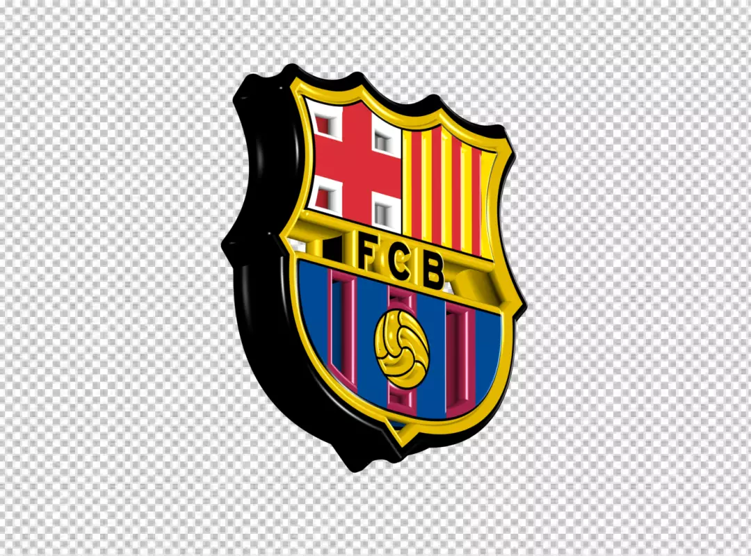 Free Premium PNG Football team logo barcelona