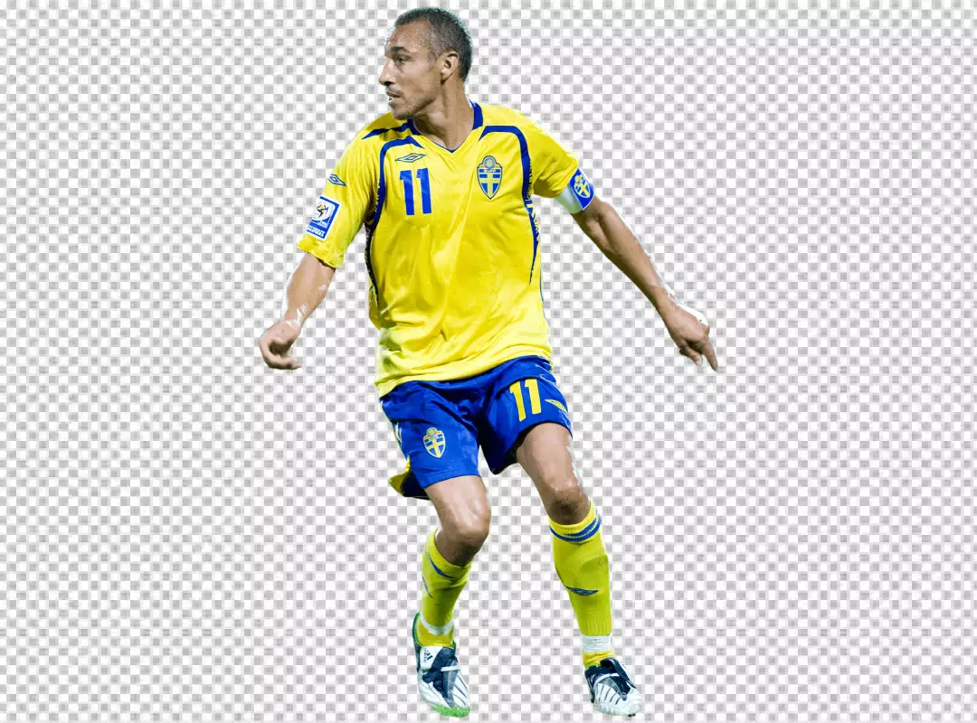 Free Premium PNG Henrik Larsson Swedish former footballer