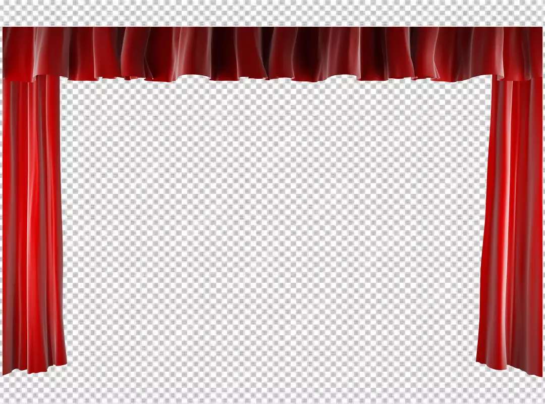 Free Premium PNG curtains isolated on transparent PNG