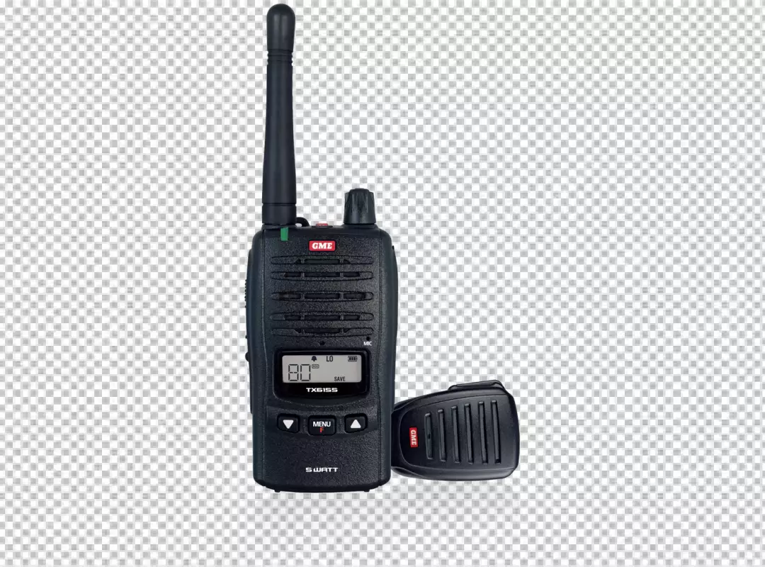 Free Premium PNG Walkietalkie communication radio a transparent