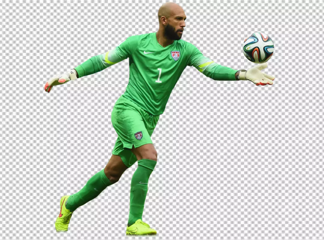 Free Premium PNG Tim Howard football Player