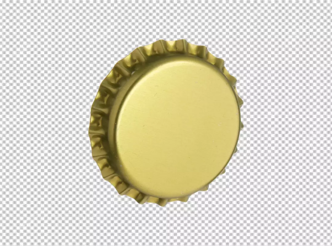 Free Premium PNG icon Golden crown bottle caps top and bottom PNG