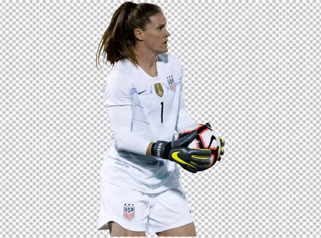 Free Premium PNG Alyssa Naeher American former soccer player