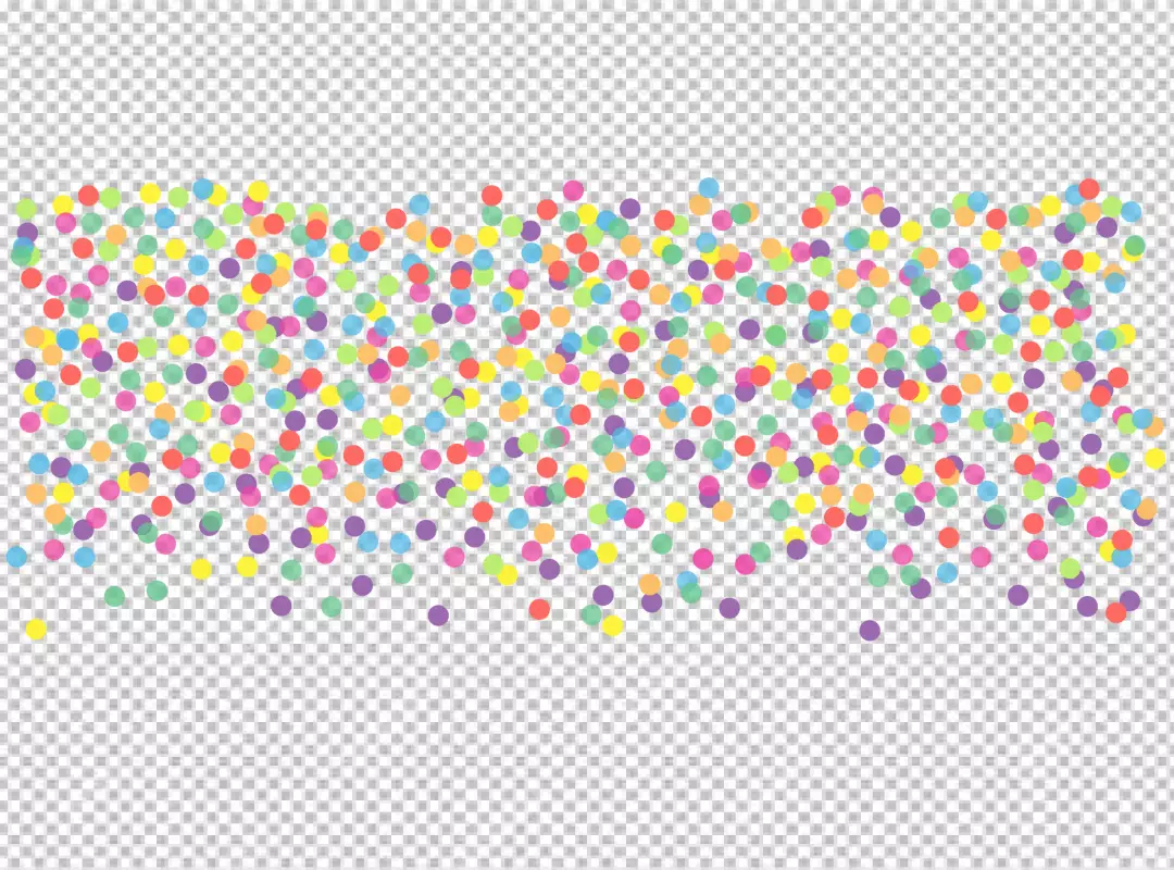 Free Premium PNG  Colorful Confetti Vector Festive Illustration of Falling  PNG BG