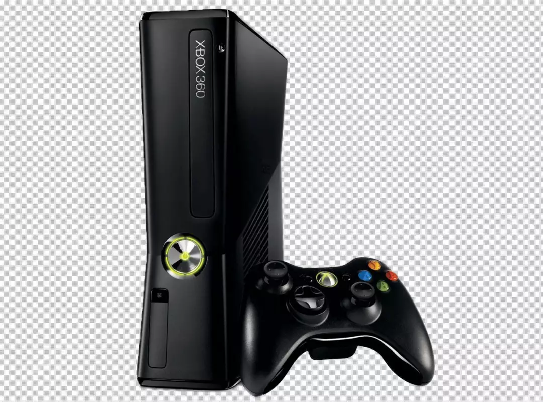 Free Premium PNG Sleek black Xbox series X featuring wireless Controller