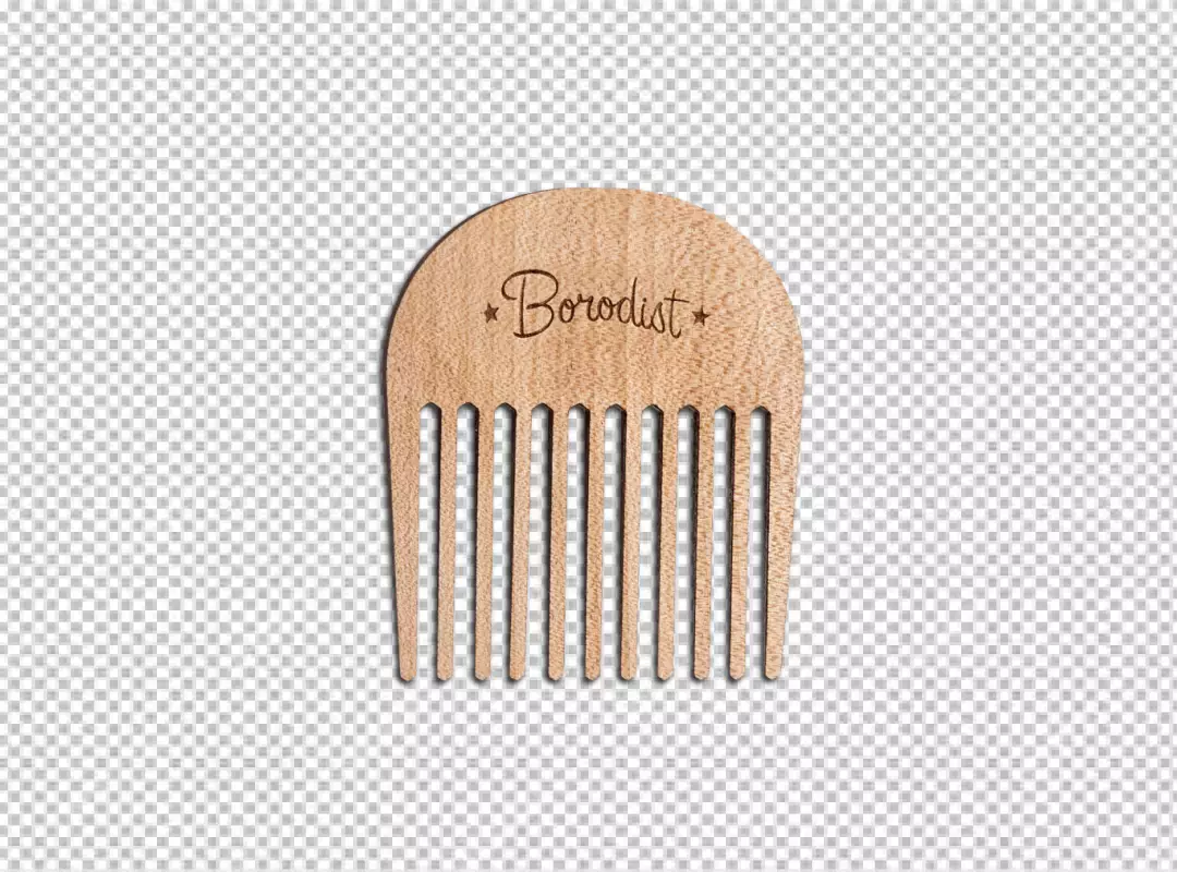 Free Premium PNG PNG Comb black plastic on transparent background