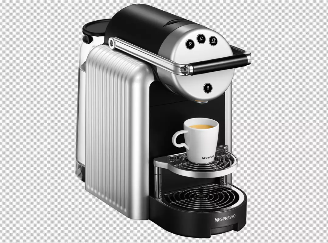 Free Premium PNG Hands installing filter into coffee maker