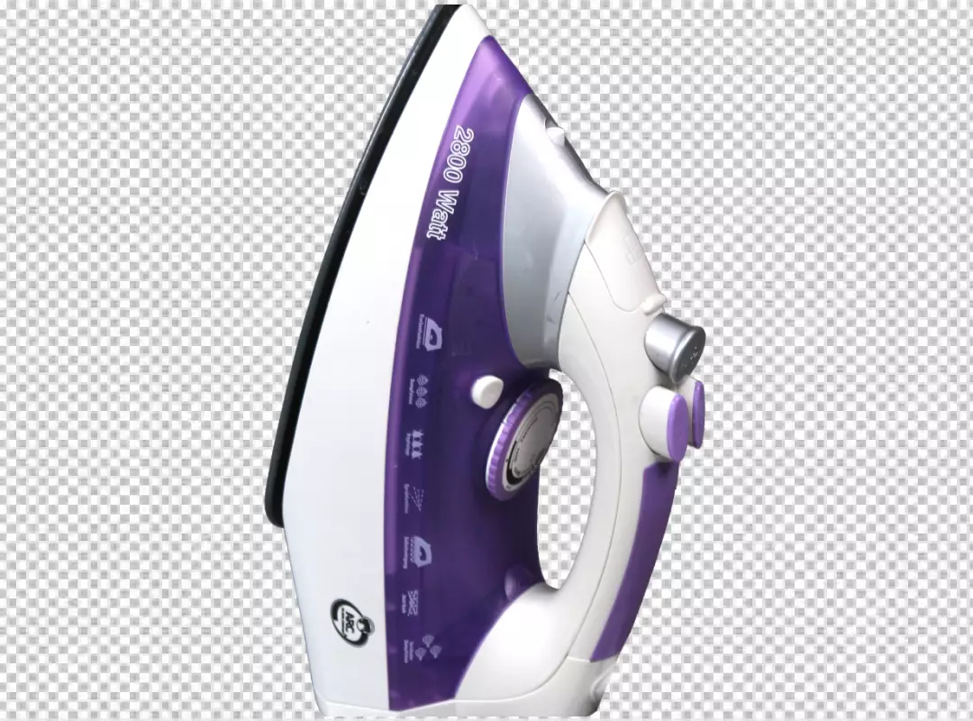 Free Premium PNG Purple color iron without wire