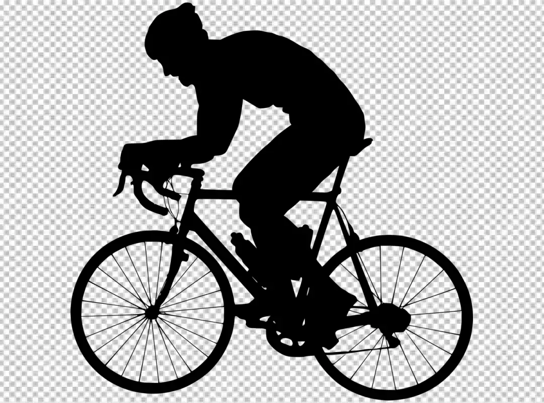 Free Premium PNG  cycling bicycle rider athlete wearing sunglasses PNG