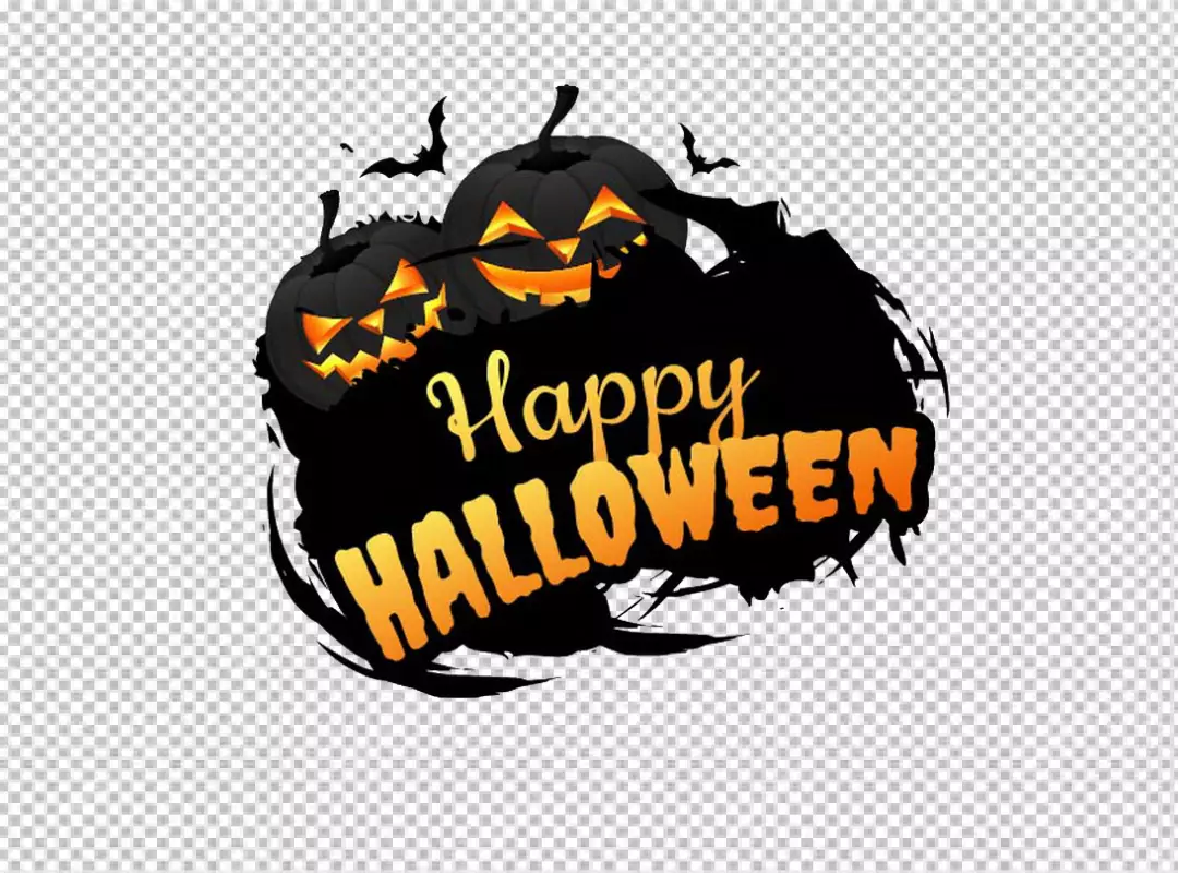 Free Premium PNG happy Halloween pumpkin png Background