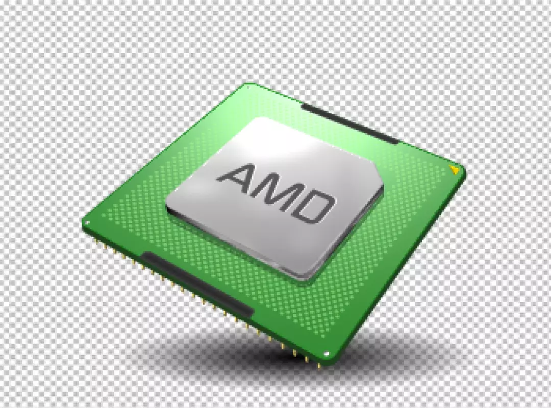 Free Premium PNG AMD processor transparent background PNG