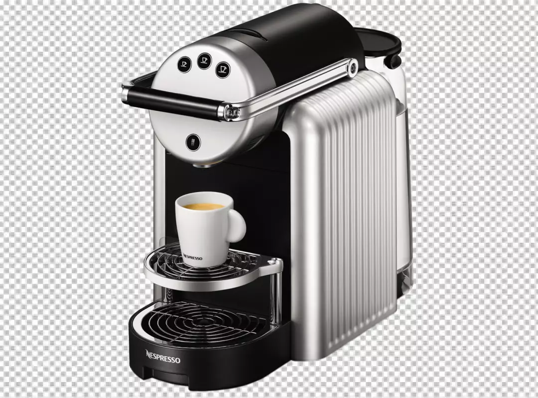 Free Premium PNG PNG Close-up of espresso machine transparent