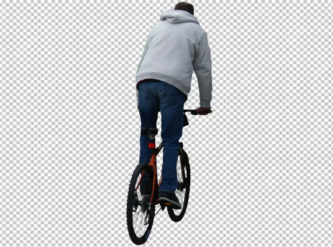 Free Premium PNG BMX rider is performing png bg 